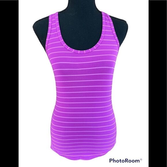 Athleta striped Racerback tank, size XXS - Picture 1 of 6